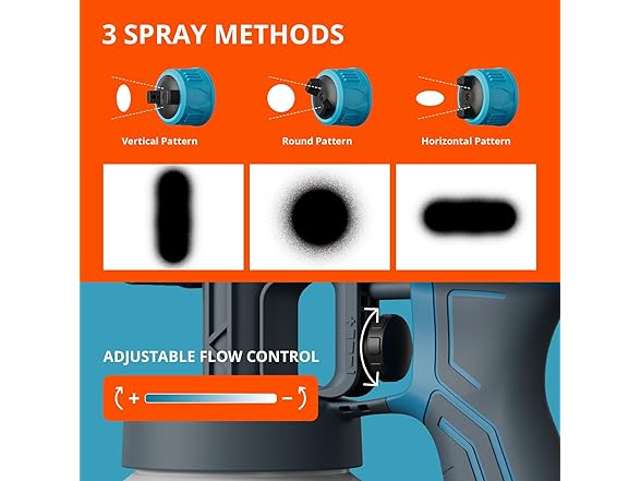 TILSWALL Alien500 HVLP Paint Sprayer Blue
