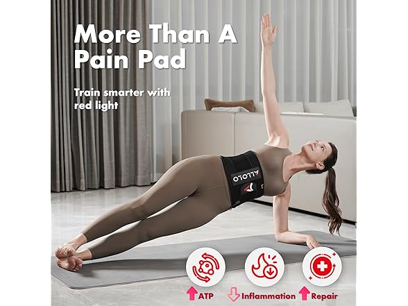 ALLOLO 112 LEDs Red Light Therapy Pad