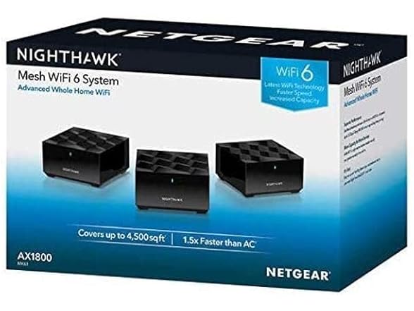Netgear Nighthawk Home Mesh Wi-Fi 6 System
