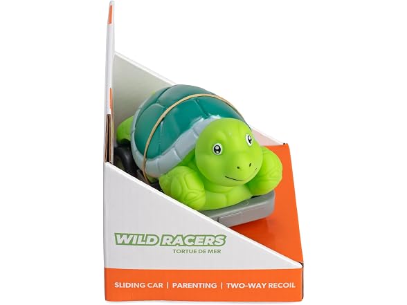 WILD REPUBLIC Wild Racers Sea Turtle Action Toy - 4.5"