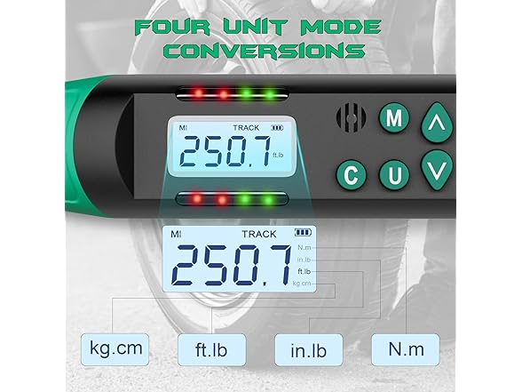 KOEORWS 1/2 Inch Drive Digital Torque