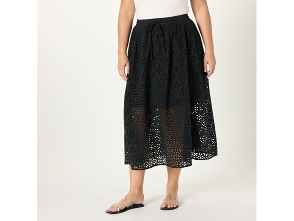 The Drop Women’s Giorgi Lace Full Skirt