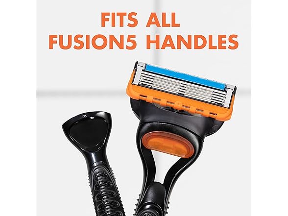 Gillette Fusion5 Razor Refills for Men, 8 Razor Blade Refills