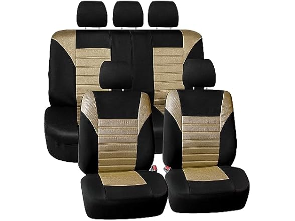 FH Group Car Seat Covers 3D Air Mesh