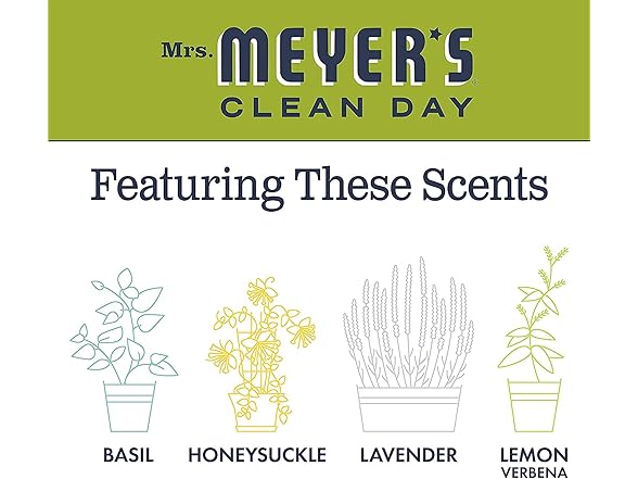 Mrs. MEYER'S Mrs Meyer's Lemon Verbena Soap, 12.5oz