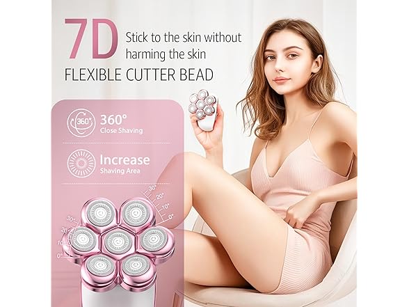 SHPAVVER Electric Razors for Women