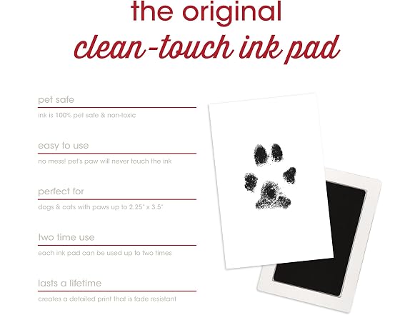 Pearhead Pearhead Pet Christmas Clean Touch Ink