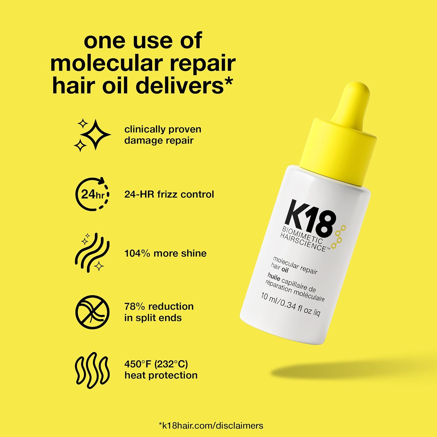 K18 Molecular Repair Hair Oil - Gallery 10