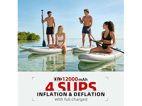 HAIUEYE Electric Paddle Board Pump