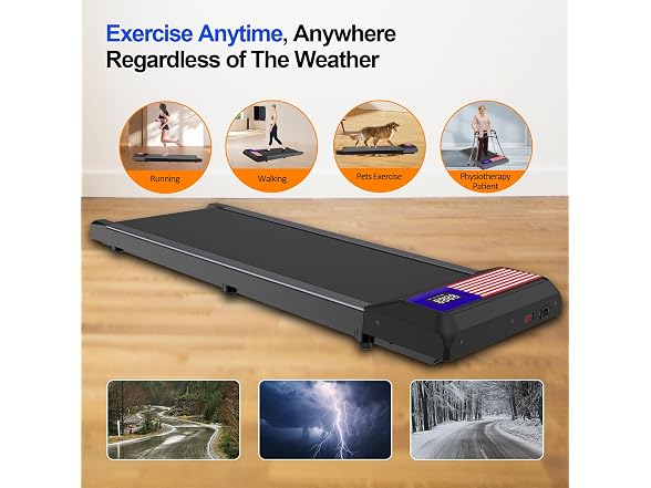 Upreign Under Desk Treadmill,Walking Pad with 5% Incline