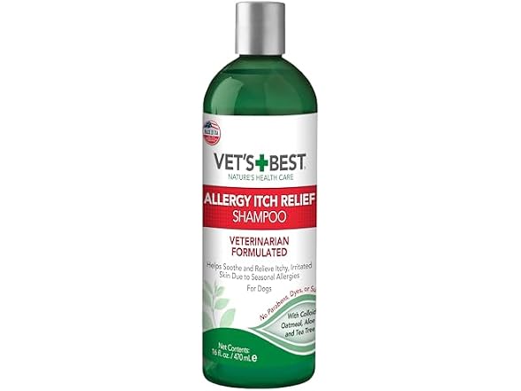 Vet's Best Allergy Itch Relief Dog Shampoo w