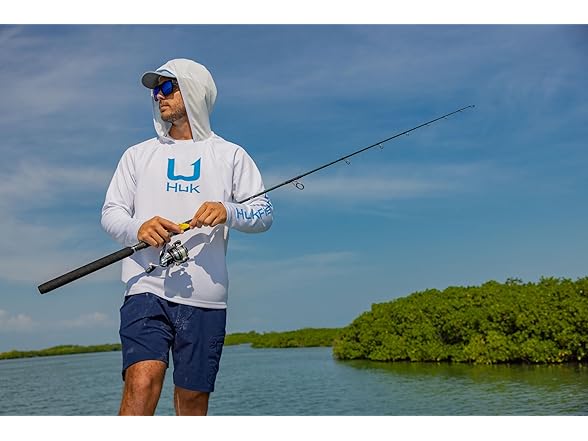 HUK Icon X Sun Protection Hoodie, XL