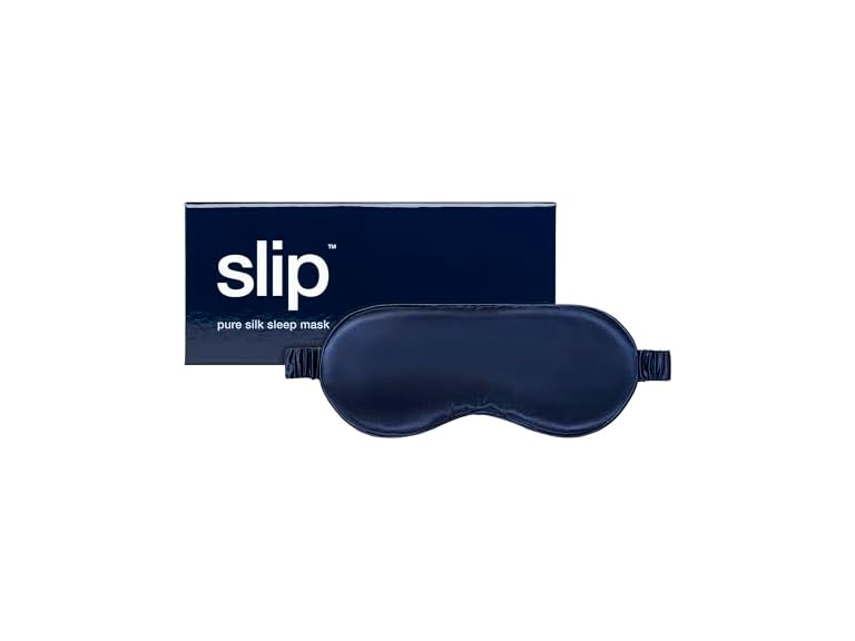 Slip 853218006179 Slip Silk Sleep Mask - Navy Na