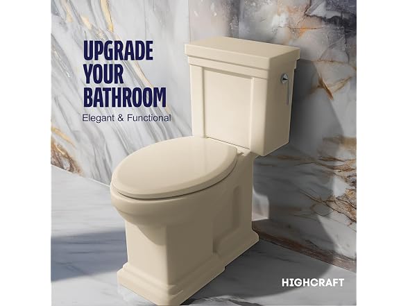 Highcraft B4TSPE Elongated Plastic Toilet Bone