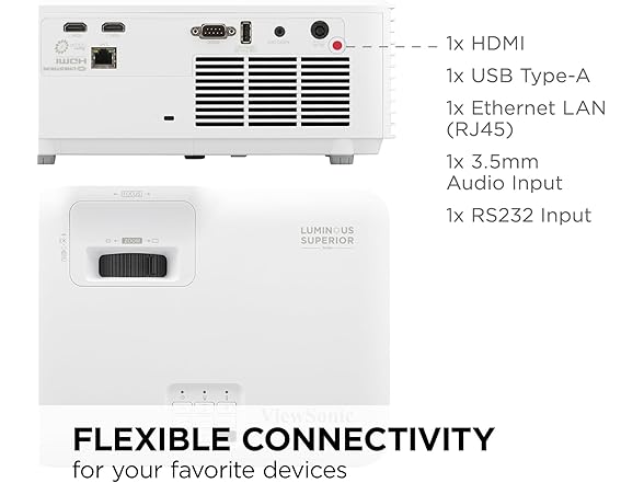 ViewSonic LS741HD-S 5000 Lumens Laser Projector