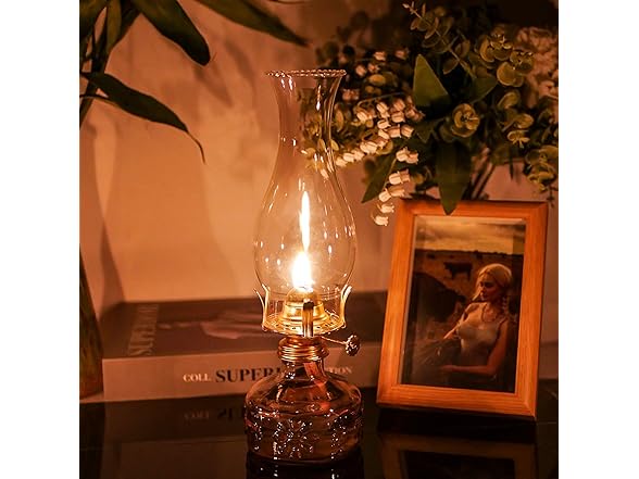 SYOENK 2 Pcs Chamber Oil Lamps