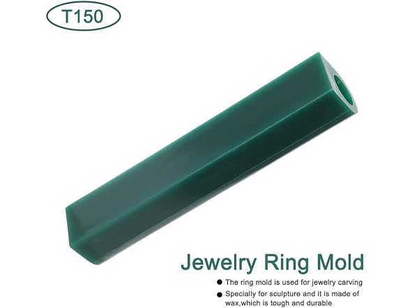 Salmue Jewelry Ring Tool Green Carving Wax Tube