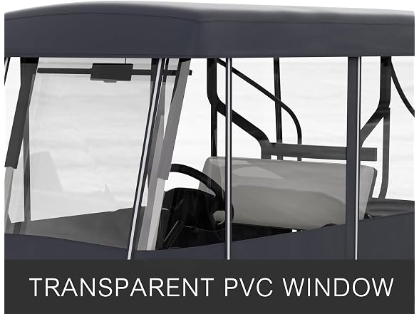 Golf Cart Enclosure, Polyester Driving