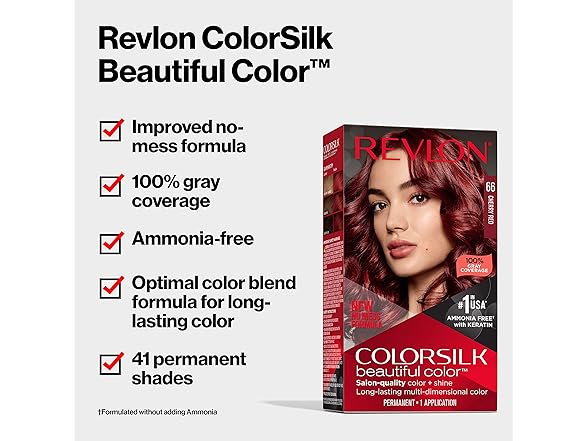 Revlon Colorsilk Beautiful Color Permanent Hair Color