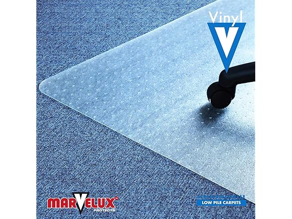 Marvelux Office Chair Mat for Low Pile