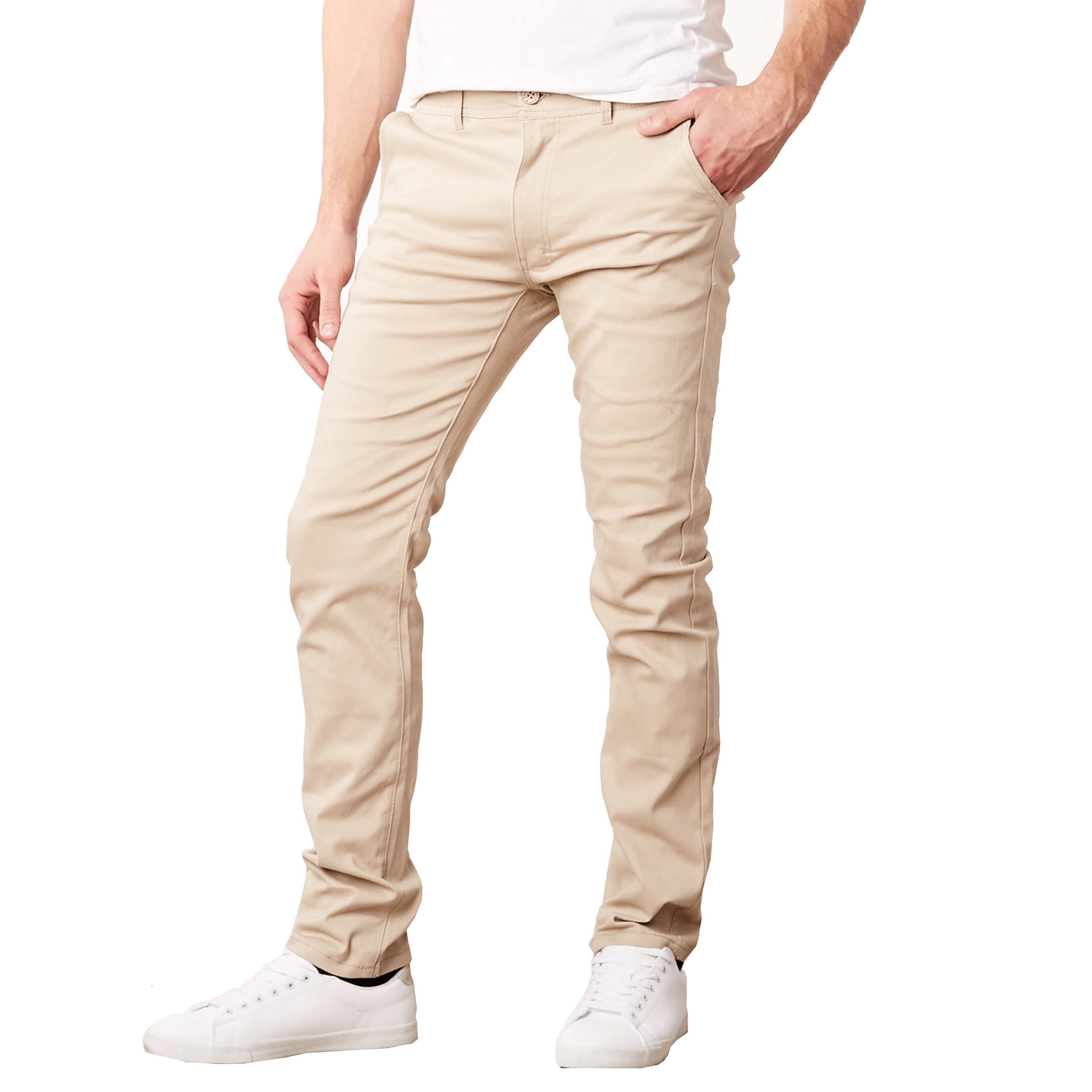 2Pk or 3Pk Asst Mens Classic Chino Pants - Gallery 7