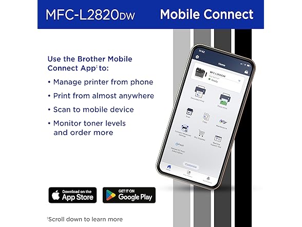 Brother Monochrome All-in-One Laser Printer