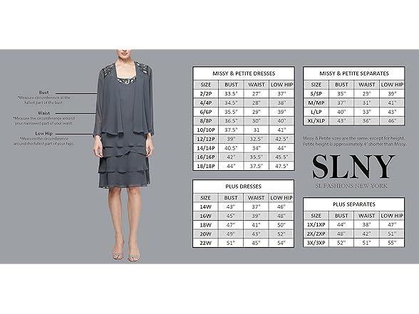 S.L. Fashions Womens Long Ruched Waist Dress (10P)