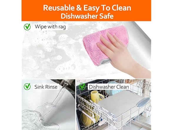 Demiwise 5 Pack Silver Oven Liners