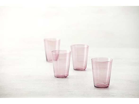 Zwiesel Glas Crystal Glass, 18 Ounce (Set of 4), Lilac