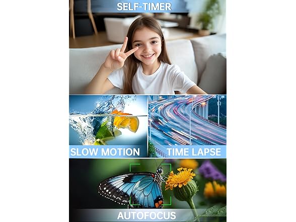 4K 64MP UHD Dual Screens Camera