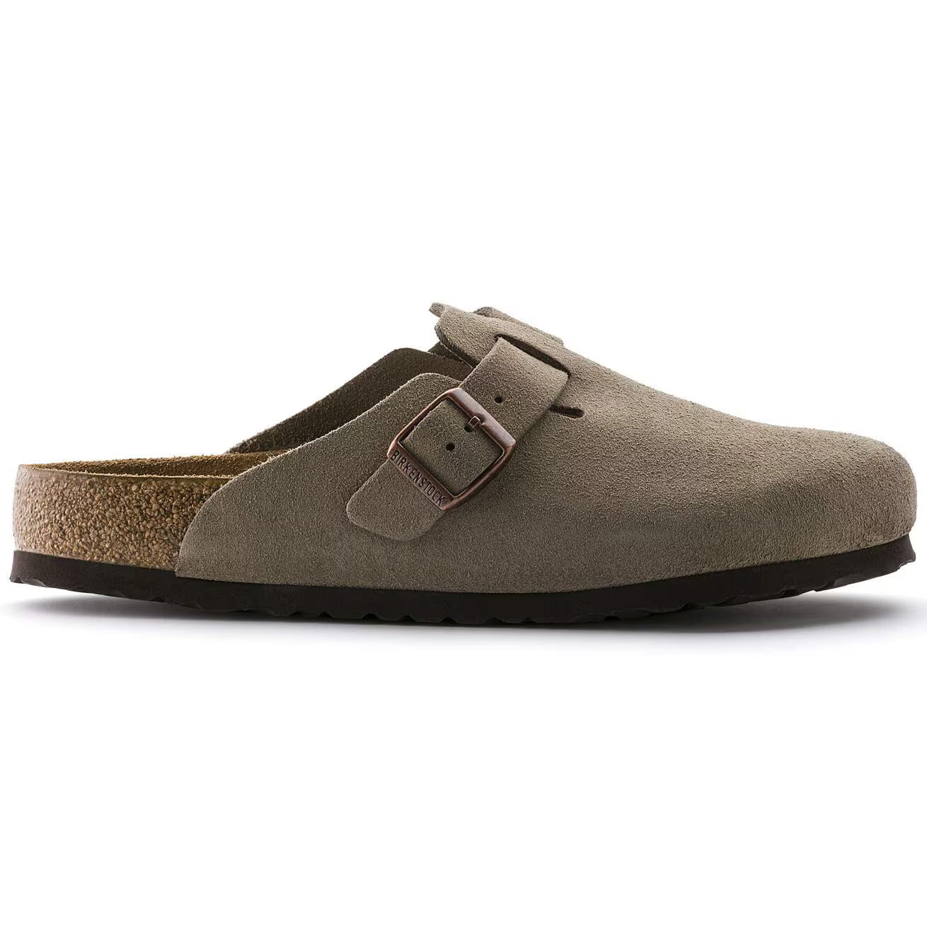 Birkenstock Unisex Boston SFB SL Taupe (Open Box) - Gallery 6