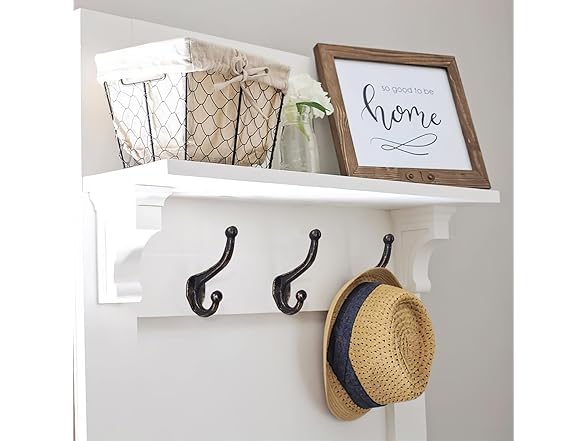 rumdraw 5-Pack Rustic Wall Hooks