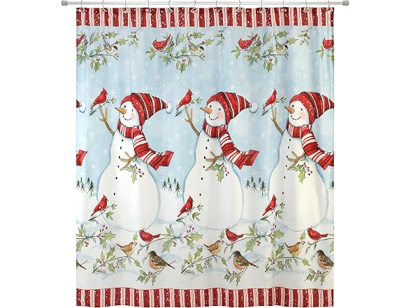 Avanti Linens - Shower Curtain Set, Water-Resistant