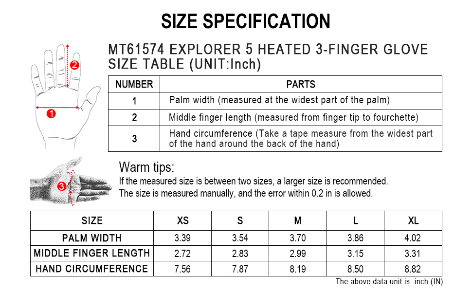 Mount Tec Explorer 5 3-Finger Glove - Gallery 11