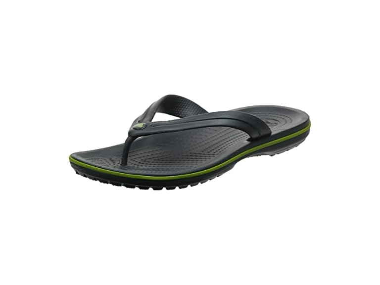 Crocs Crocband Unisex Flip Graphite/Volt Green Size M12