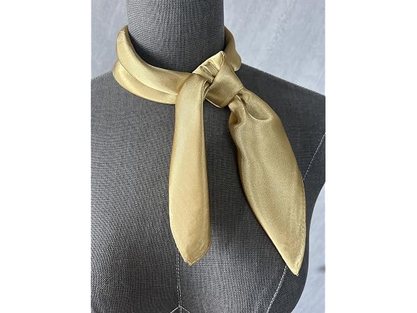 Nania (23.6'') Silk Square Scarf Pure Neckerchief