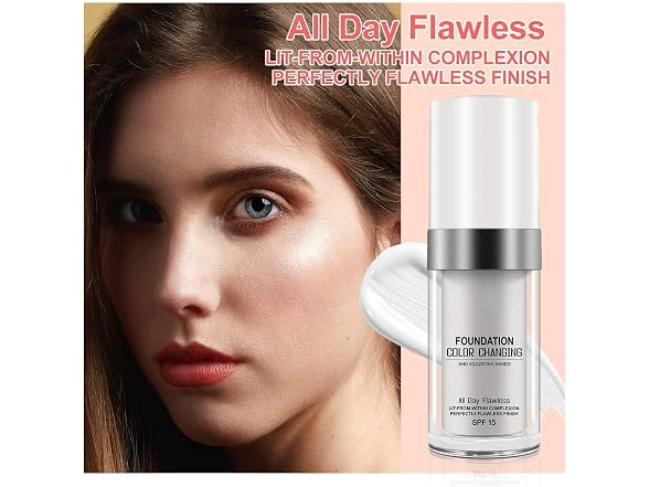 ReviGlam TLM Color Changing Foundation 2 Pack