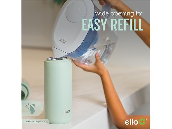 Ello Cooper 40oz Stainless Water Bottle
