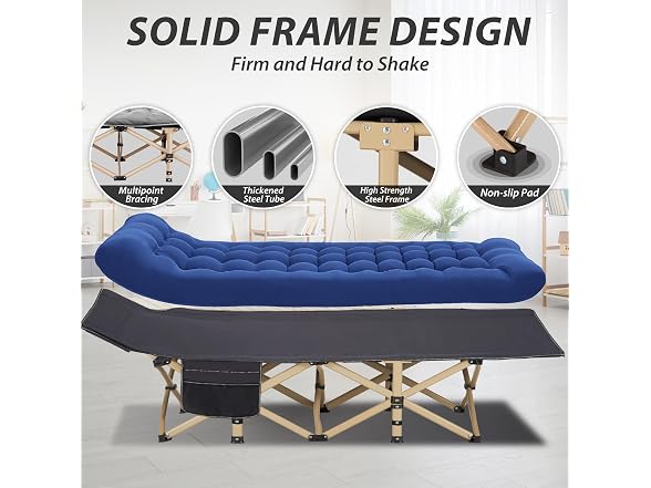 Candockway Folding Camping Cot Mattress