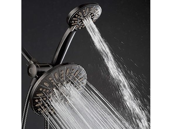 AquaDance Oil Rubbed Bronze Combo Shower Head