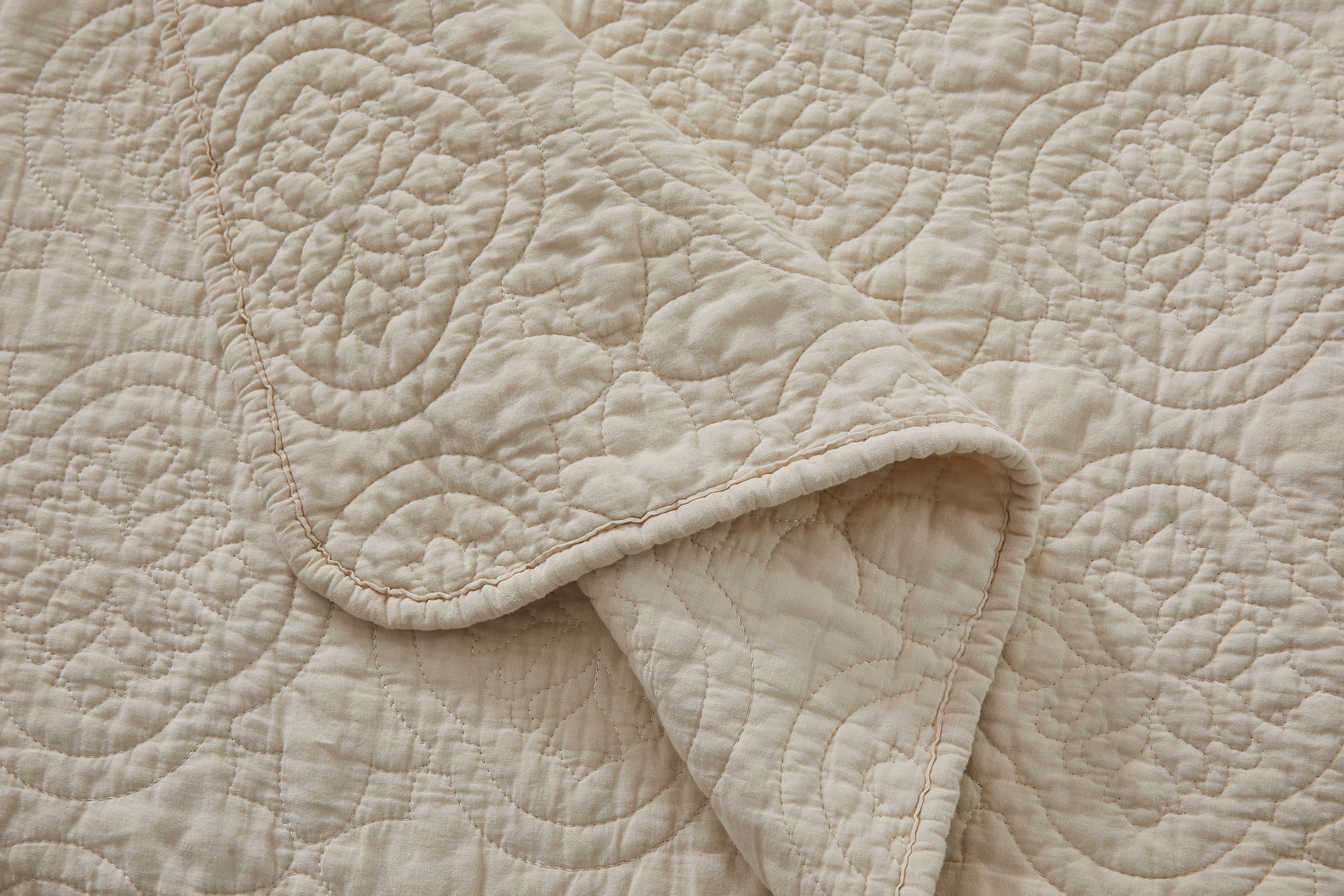 Flavia Cotton 3 Piece Quilt and Sham Set - Gallery 18