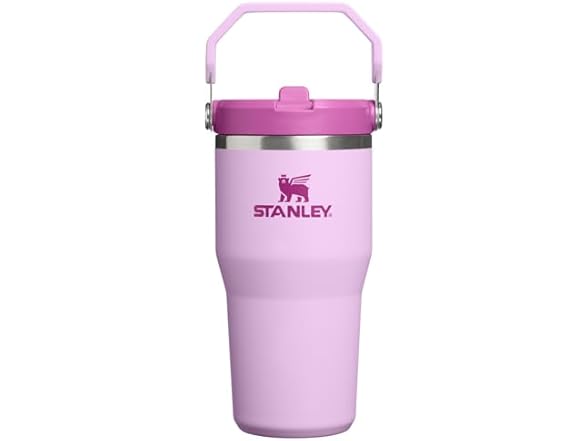 Stanley IceFlow 2.0 Flip Straw Tumbler, 20oz, Soft Orchid