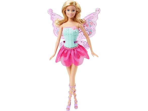 Barbie Doll Fantasy Dress-Up Set with Blonde Fashion Doll