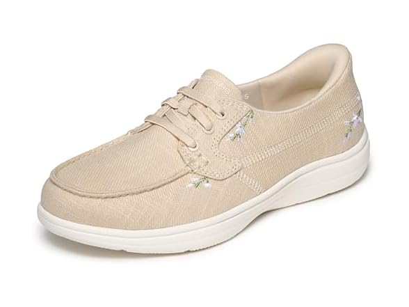 Skechers Women's Hands Free Embroidered Boat Shoe (8.5)