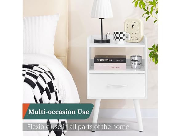 Modern Nightstand with Drawer