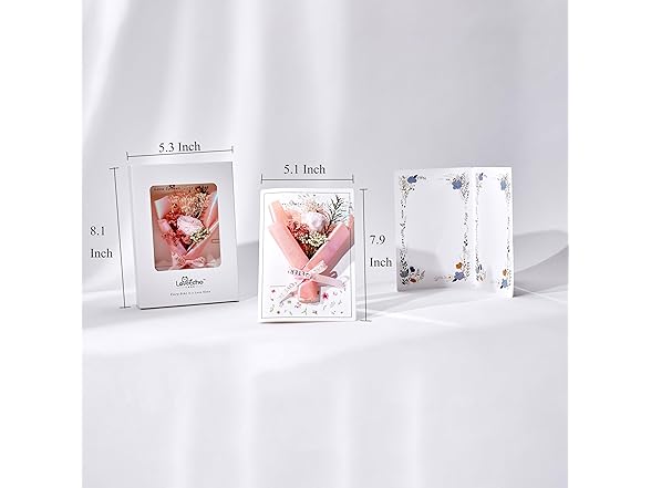 LoveEcho Handmade Floral Greeting Card