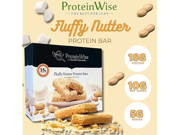 ProteinWise - Fluffy Nutter Protein Bars