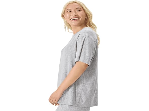 Florence By Mills Women Cozy Crush Short Tee