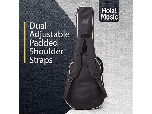 Hola! Music Guitar Deluxe Series Gig Bag 3/4 Size
