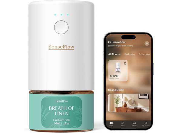 SenseFlow 1 Fl Oz Smart Essential Oil Diffuser